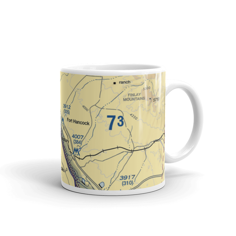 Fort Hancock Heliport (4E9) VFR Sectional  Mug 