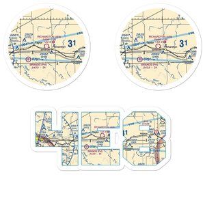 Richardton Airport (4E8) VFR Sectional Sticker Pack