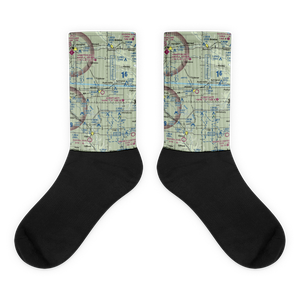 Ackley Municipal Airport (4C7) VFR Sectional Socks