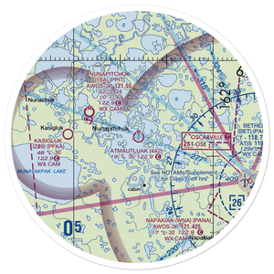 Atmautluak Airport (4A2) VFR Sectional Sticker (30 mile)