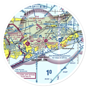 Lufker Airport (49N) VFR Sectional Sticker (30 mile)