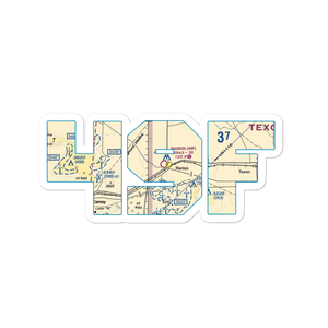 Rankin Airport (49F) VFR Sectional Sticker