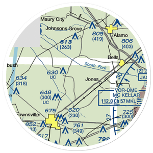 Thornton Airport (47M) VFR Sectional Sticker (20 mile)