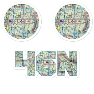 Sky Park Airport (46N) VFR Sectional Sticker Pack