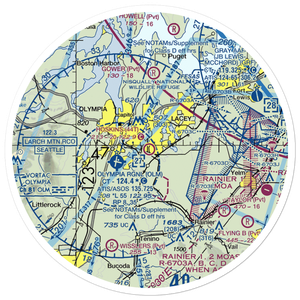 Hoskins Field (44T) VFR Sectional Sticker (30 mile)