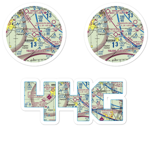 Betz Airport (44G) VFR Sectional Sticker Pack