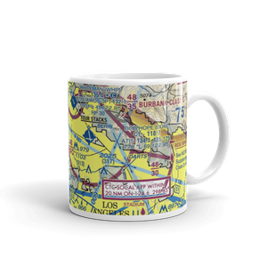 Van Nuys County Court Heliport (43L) VFR Sectional  Mug