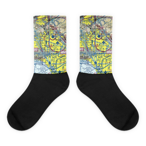 Van Nuys County Court Heliport (43L) VFR Sectional Socks