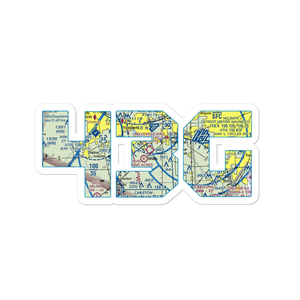 Belleville Airport (43G) VFR Sectional Sticker