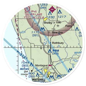 Double Jj Resort Ranch Airport (42N) VFR Sectional Sticker (20 mile)