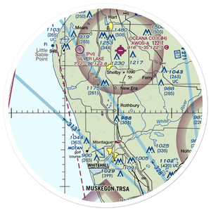 Double Jj Resort Ranch Airport (42N) VFR Sectional Sticker (30 mile)