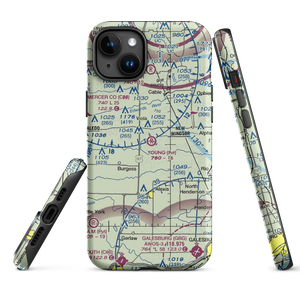 Young Airport (6LL2) VFR Sectional  Tough iPhone Case