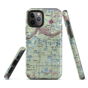 Young Private Airport (06WI) VFR Sectional  Tough iPhone Case