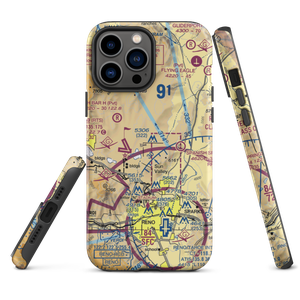 Youngberg Ranch Airport (NV17) VFR Sectional  Tough iPhone Case