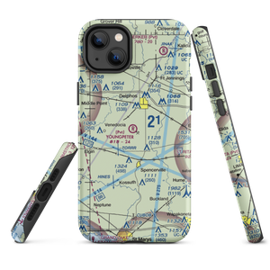 Youngpeter Airport (3OH6) VFR Sectional  Tough iPhone Case