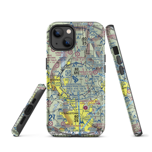 Youngstown Warren Regional Airport (YNG) VFR Sectional  Tough iPhone Case