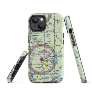 Youvan Airport (7KS3) VFR Sectional  Tough iPhone Case