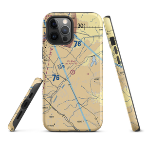 Yu Ranch Airport (WY42) VFR Sectional  Tough iPhone Case