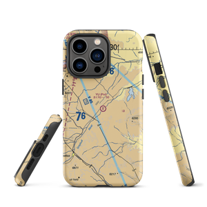 Yu Ranch Airport (WY42) VFR Sectional  Tough iPhone Case