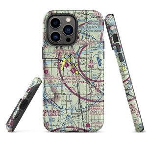 Yuba County Airport (MYV) VFR Sectional  Tough iPhone Case
