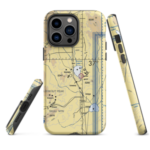 Yucca Airstrip (UCC) VFR Sectional  Tough iPhone Case