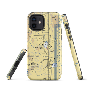 Yucca Airstrip (UCC) VFR Sectional  Tough iPhone Case