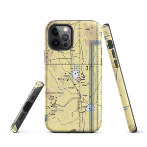 Yucca Airstrip (UCC) VFR Sectional  Tough iPhone Case