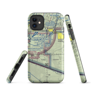 Yuma Auxiliary AAF #2 (US-0254) VFR Sectional  Tough iPhone Case