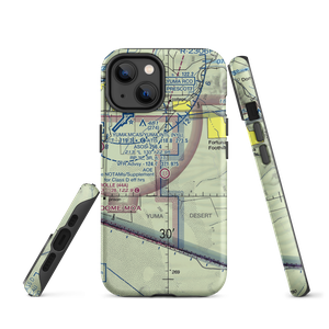 Yuma Auxiliary AAF #2 (US-0254) VFR Sectional  Tough iPhone Case