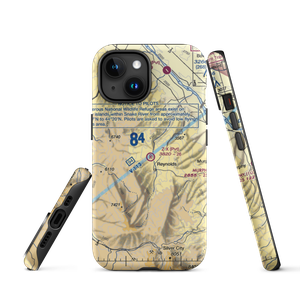 Z X Ranch Airport (0ID7) VFR Sectional  Tough iPhone Case