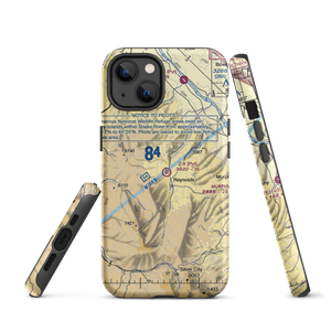 Z X Ranch Airport (0ID7) VFR Sectional  Tough iPhone Case