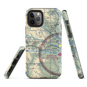 Z. P. Field (64ND) VFR Sectional  Tough iPhone Case