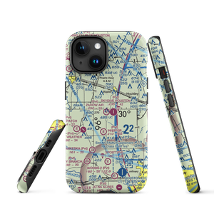 Zadow Airstrip (6XA4) VFR Sectional  Tough iPhone Case