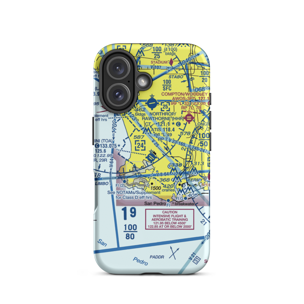 Zamperini Field (TOA) VFR Sectional  Tough iPhone Case