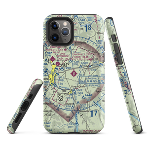 Zanesville Municipal Airport (ZZV) VFR Sectional  Tough iPhone Case