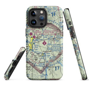 Zanesville Municipal Airport (ZZV) VFR Sectional  Tough iPhone Case