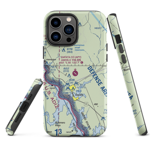 Zapata County Airport (APY) VFR Sectional  Tough iPhone Case