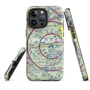 Zeigler Landing Strip (72OH) VFR Sectional  Tough iPhone Case