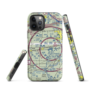 Zeigler Landing Strip (72OH) VFR Sectional  Tough iPhone Case