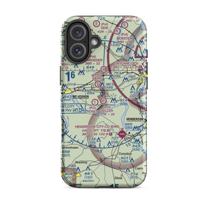 Zeller Elev County Airport (IN23) VFR Sectional  Tough iPhone Case