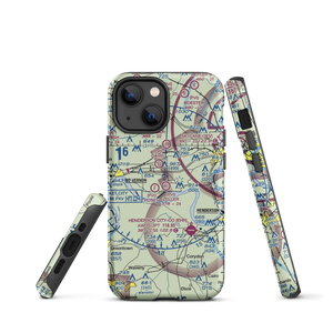 Zeller Elev County Airport (IN23) VFR Sectional  Tough iPhone Case