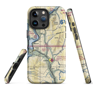 Zema Private Airport (WA72) VFR Sectional  Tough iPhone Case