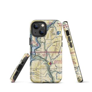 Zema Private Airport (WA72) VFR Sectional  Tough iPhone Case