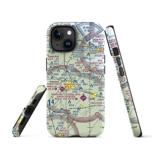 Zimmerman Airport (02OH) VFR Sectional  Tough iPhone Case