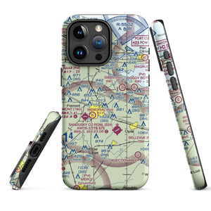 Zimmerman Airport (02OH) VFR Sectional  Tough iPhone Case