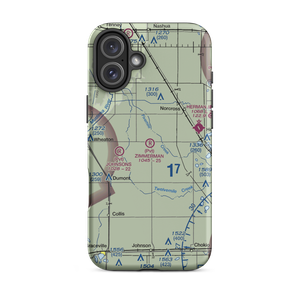Zimmerman Airport (50MN) VFR Sectional  Tough iPhone Case