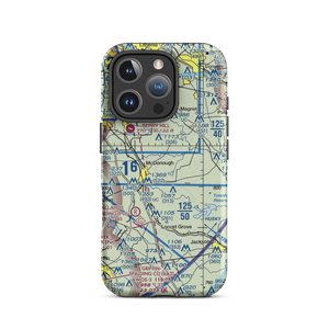 Zips Airport (63GA) VFR Sectional  Tough iPhone Case