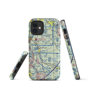 Zips Airport (63GA) VFR Sectional  Tough iPhone Case