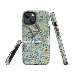 Zitone Airport (NJ98) VFR Sectional  Tough iPhone Case