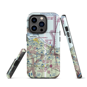 Zoellner Airport (10OH) VFR Sectional  Tough iPhone Case